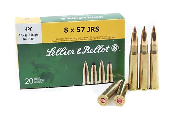 Sellier & Bellot 8x57 JRS HPC 12,7g/196grs