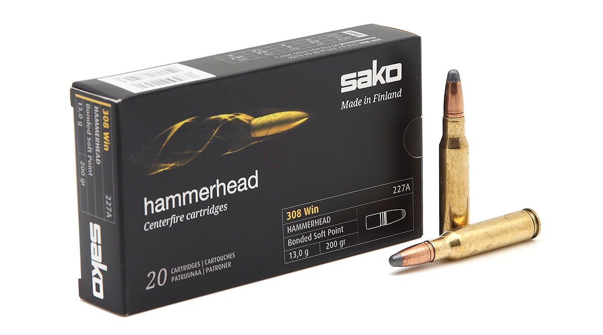 Sako 308 Win. Hammerhead SP 13,0g/200grs