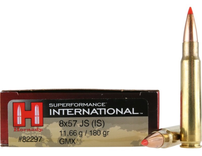 Hornady 8x57 JS GMX 11,66g/180grs