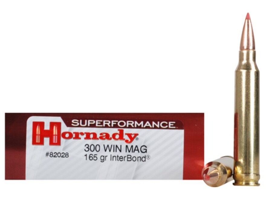 Hornady 300 Win. Mag. InterBond 165grs