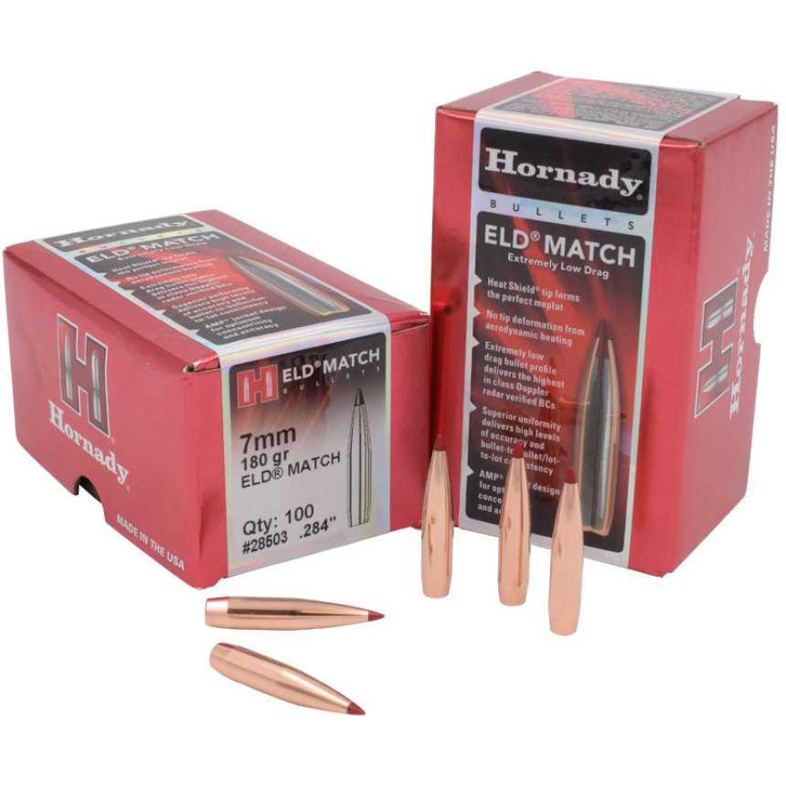 Strely Hornady 7mm ELD Match 180grs