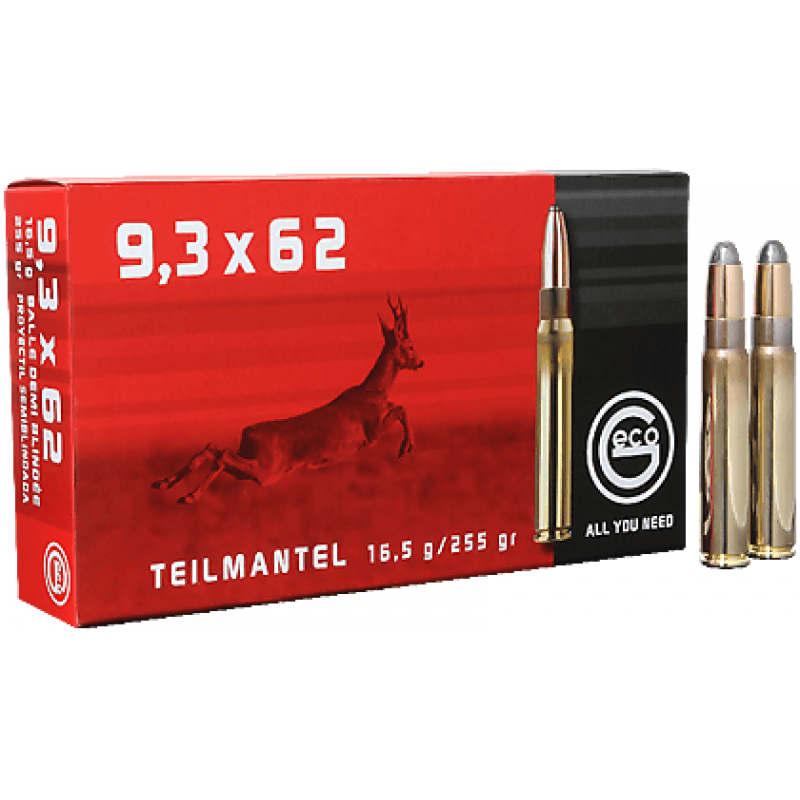 GECO 9,3x62 TEILMANTEL 16,5g/255grs