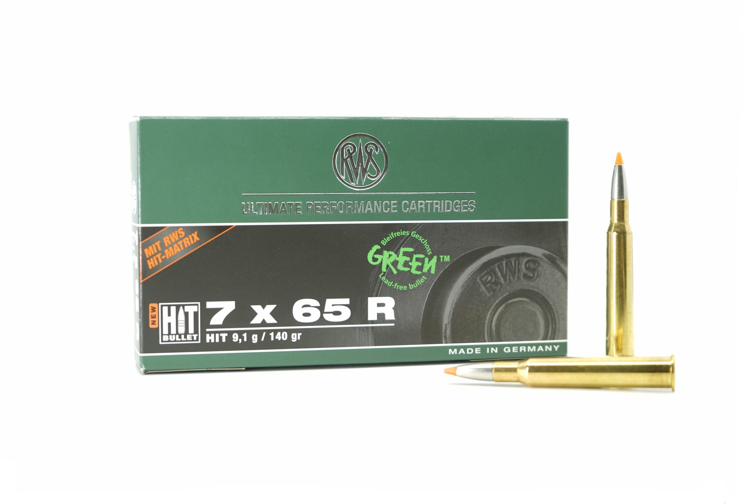 RWS 7x65R HIT Green 9,1g/140grs