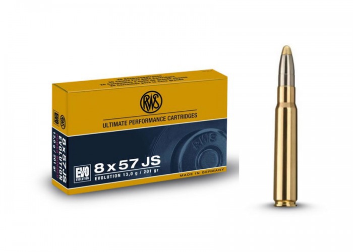 RWS 8x57 JS EVOLUTION 13,0g/200grs