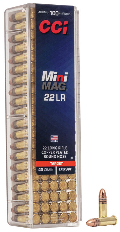 CCI .22LR Mini-Mag Target 40gr/2,59g, 100 ks