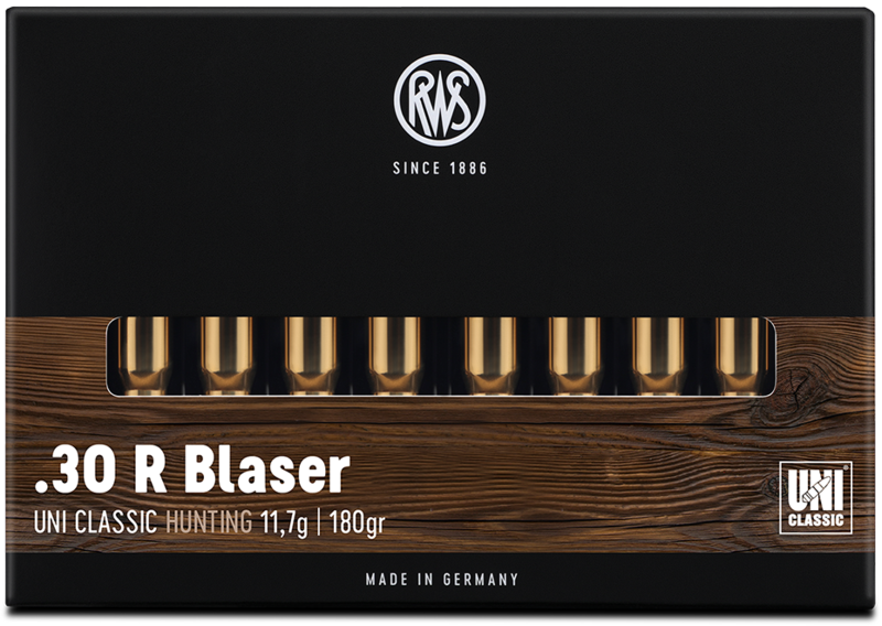 RWS 30 R Blaser TUG Uni Classic 11,7g/180grs.