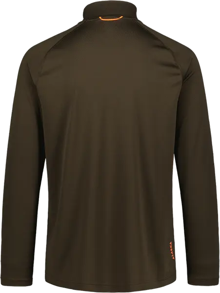 Alaska CoolDry MS Half-Zip Top Brown NEW