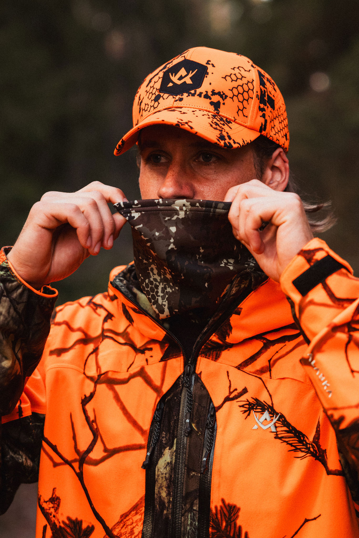 Alaska Thermodry Neckwarmer Blindtech forest