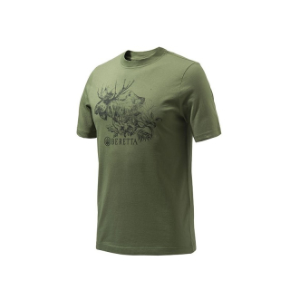 Beretta Engraving Moose T-shirt