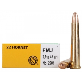 Sellier & Bellot .22 Hornet FMJ 2,9g/45grs
