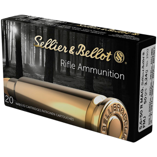 Sellier & Bellot 5.6X50 R Mag. SP 3.24g/50 grs.