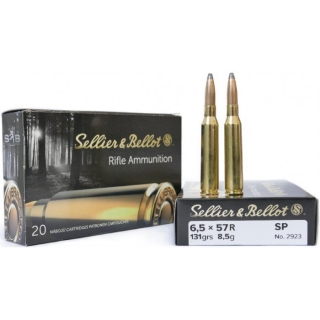 Sellier & Bellot 6.5x57 R SP 8.5g/131grs