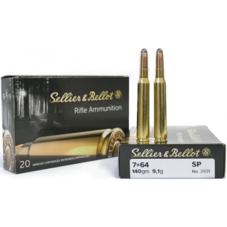 Sellier & Bellot 7x64 SP 9,1g/140grs