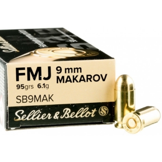 Sellier & Bellot 9mm MAKAROV 6,1g/95grs