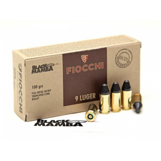Fiocchi 9mm LUGER Black Mamba 100grs