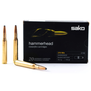 Sako 270 Win. Hammerhead SP 10,1g/156grs