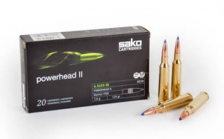 Sako 6,5x55 SE Powerhead II 7,8g/120grs