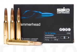 Sako 30-06 Spring. Hammerhead SP 14,3g/220grs