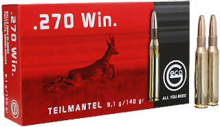 Geco .270 Win. TEILMANTEL 9,1g/140grs