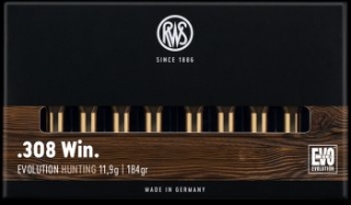 RWS .308 Win. Evolution Power Bonded 11,9g/184grs