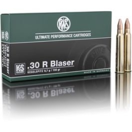RWS .30 R Blaser KEGELSPITZ Cone point 9,7g/150grs
