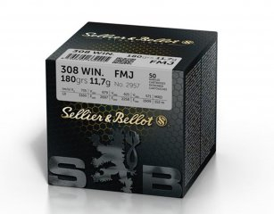 Sellier & Bellot 308 Win. FMJ 11,7g/180grs