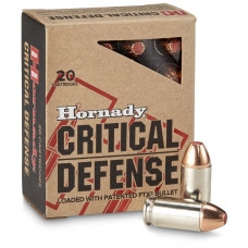 Hornady 45 Auto/45 ACP FTX Critical Defense 12g/185grs
