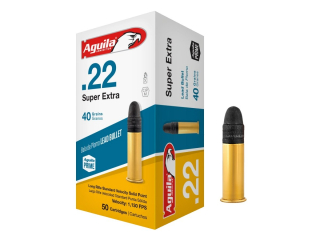 Aguila .22 LR SUPER EXTRA 2,59g/40grs. CP LEAD BULLET
