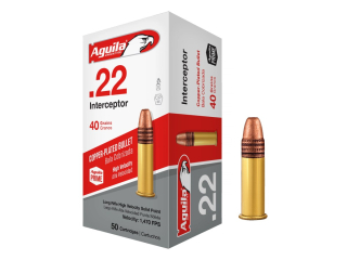 Aguila .22LR Interceptor 40gr/2,59g CP Solid Point