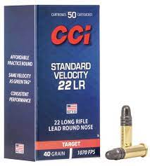 CCI .22 LR Standard Velocity 40grs
