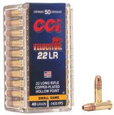 CCI .22 LR VELOCITOR 40grs