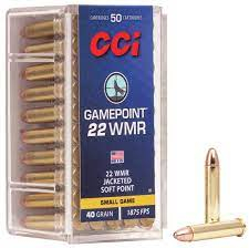 CCI 22 WMR Gamepoint 40 grs