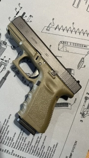 Glock 32 OD Green Gen3 .357 SIG