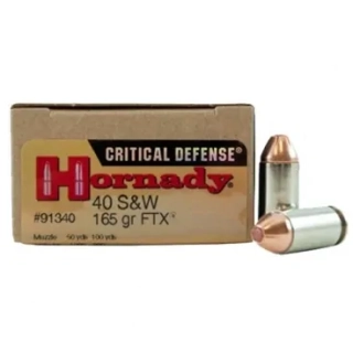 Hornady 40 S&W FTX 10,7g/165gr