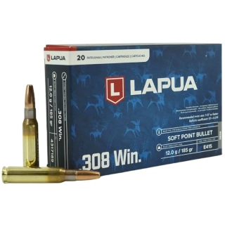 Lapua Mega .308 win. 12g/185gr