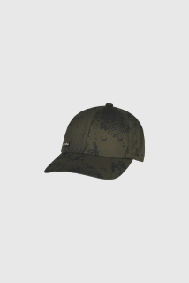 Alaska Chaser Stretch Cap, Night Green Blur