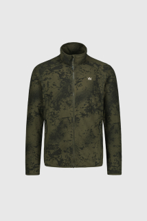Kodiak Ms Fleece Jacket Night Green Blur