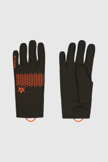 Chaser Stretch Gloves Brown